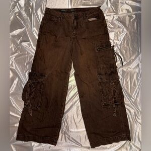 Wild Fable Brown Wide Leg Jeans